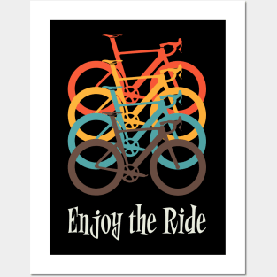 Enjoy the Ride Cycling Posters and Art